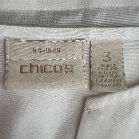 Chicos Women’s XL No Iron Easy High Low Tunic - Picture 6 of 7